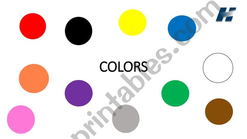 COLORS powerpoint