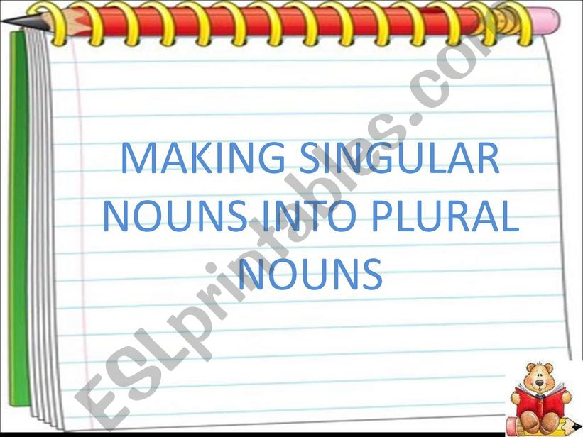 Plural Nouns powerpoint