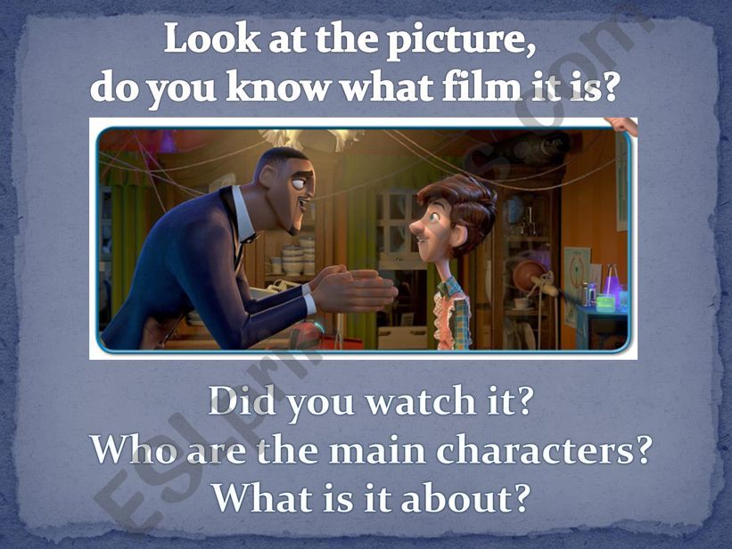 Spies in disguise powerpoint