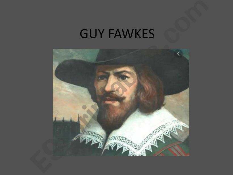 3RD CONDITIONAL-GUY FAWKES powerpoint
