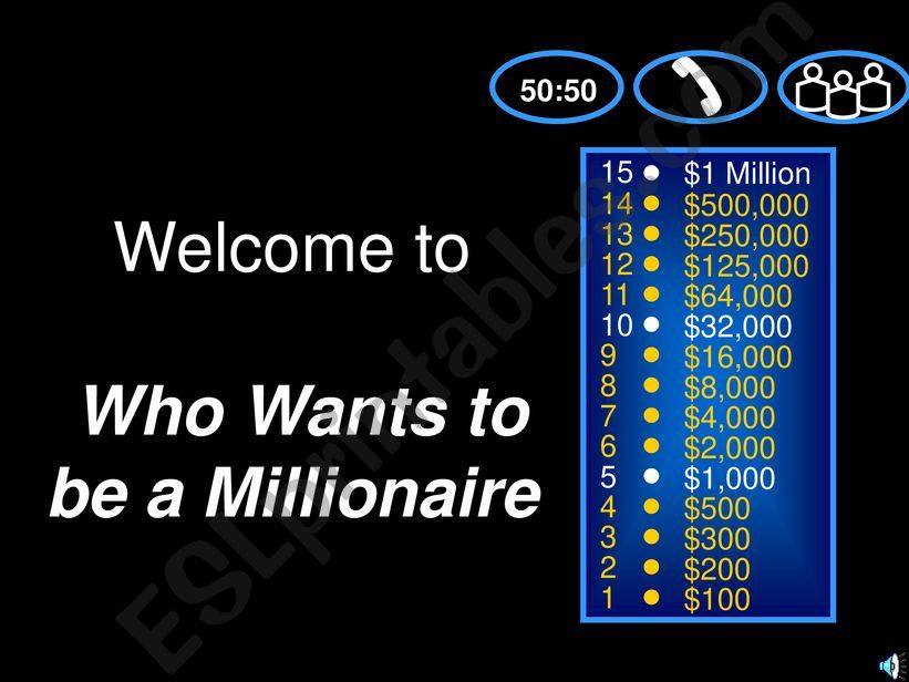 Who wants to be a Millionaire (topic: Guinness records)