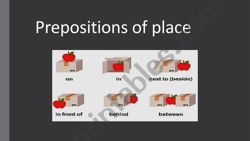 place prepositions powerpoint