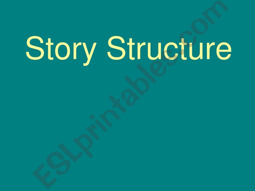 Story Structure Presentation powerpoint