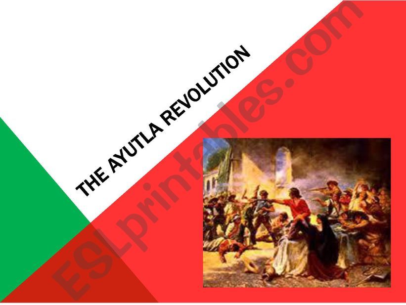 Mexican History: The Ayutla Revolution Presentation 2