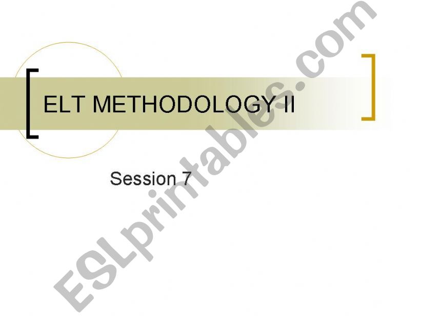 methodology powerpoint