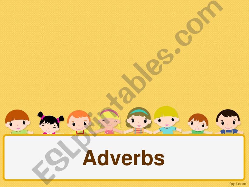 Adverbs powerpoint