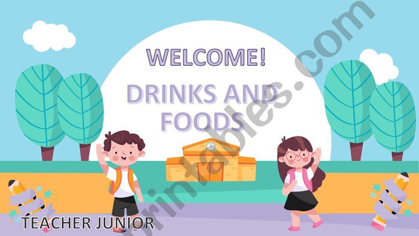 SUPER PRINTABLE FOOD AND DRINKS