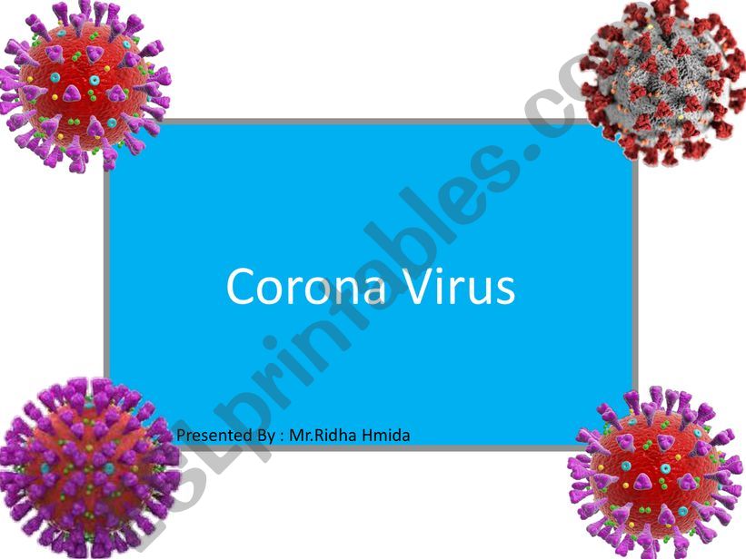 Corona Virus (Covid-19) powerpoint