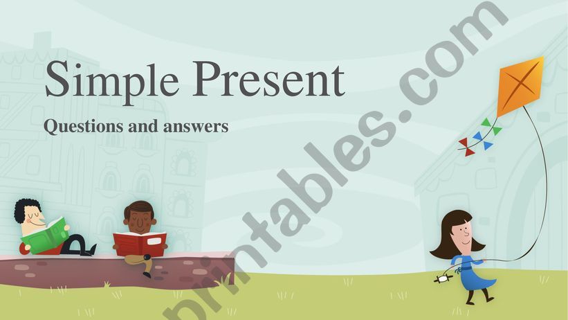 Simple Present revision powerpoint