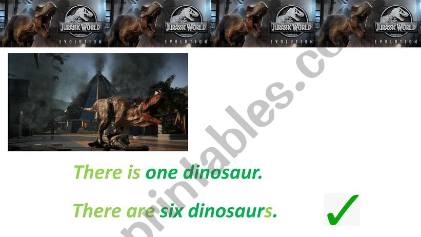 Jurassik Park Evolution powerpoint