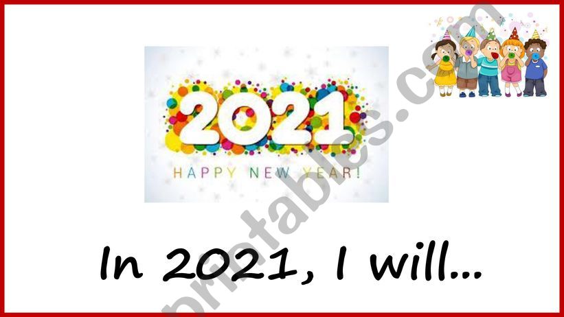 New Year Resolutions 2021 powerpoint