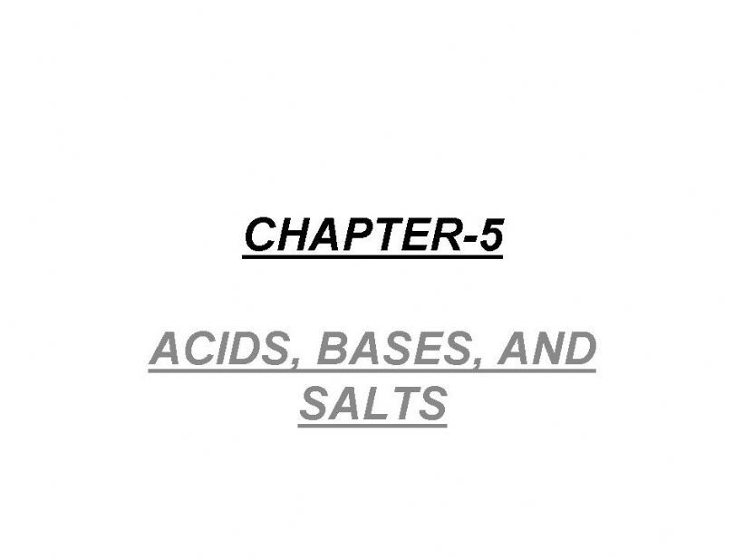  acids, bases, and salts powerpoint