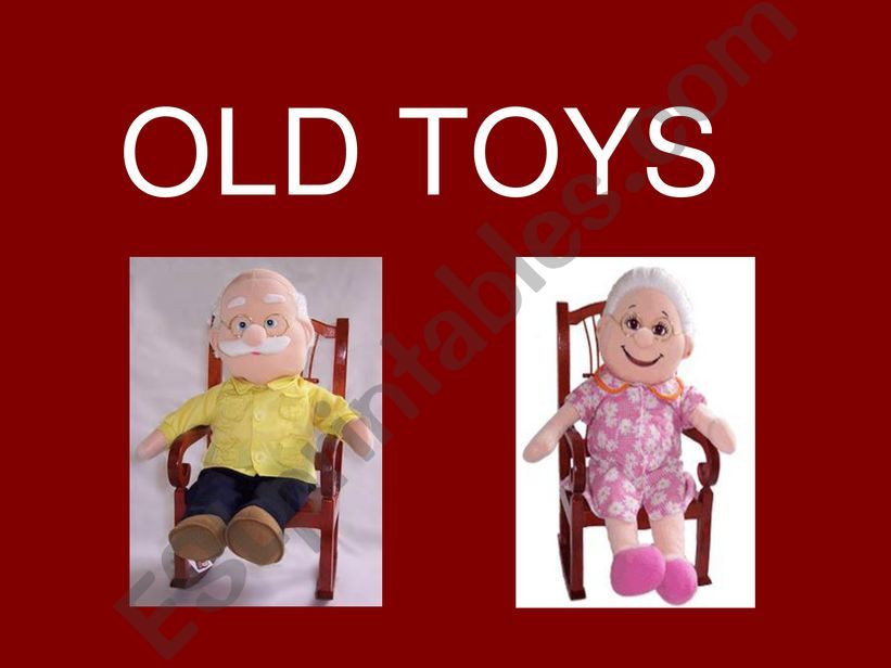 OLD NEW TOYS powerpoint