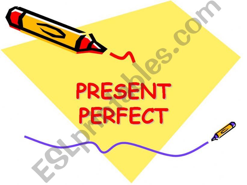 present perfect powerpoint