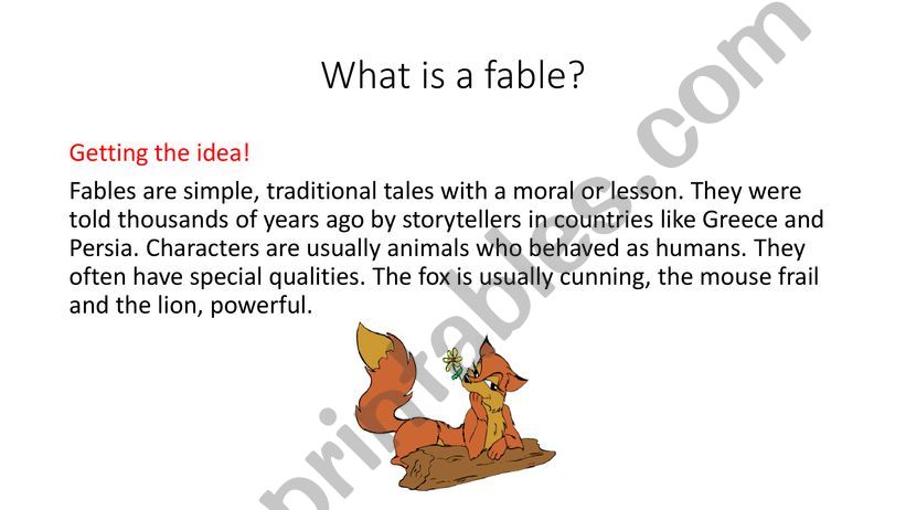 Fables — Definition, Characteristics, And Examples, 60% OFF