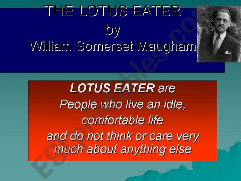 Lotus Eater powerpoint