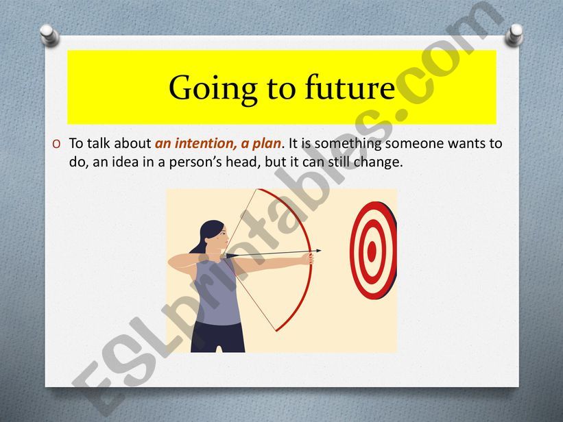 To be going to-Future tense powerpoint