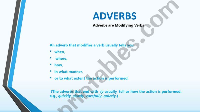 ADVERBS  powerpoint
