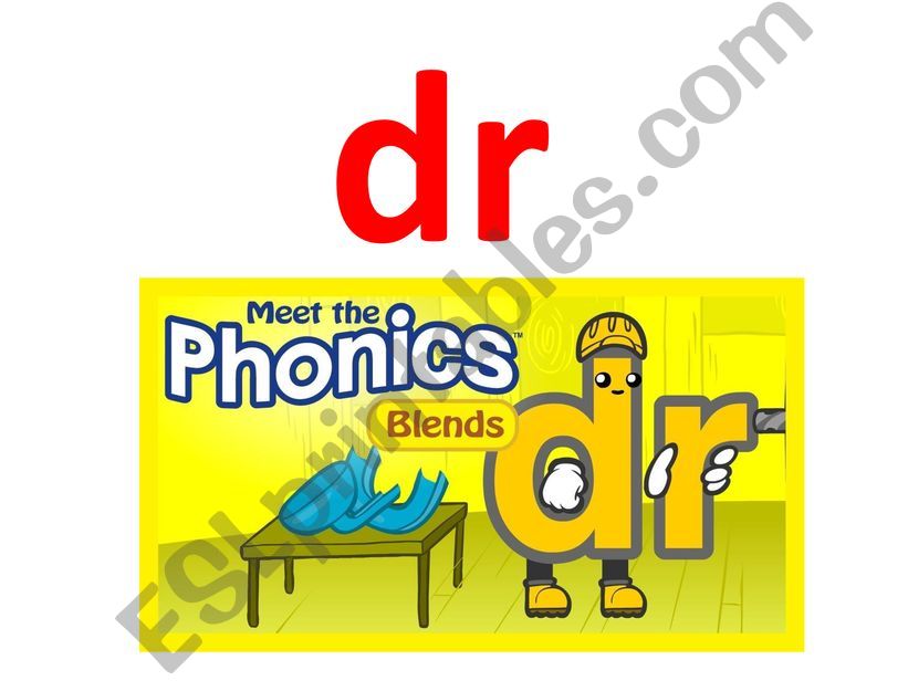 Phonics DR words powerpoint