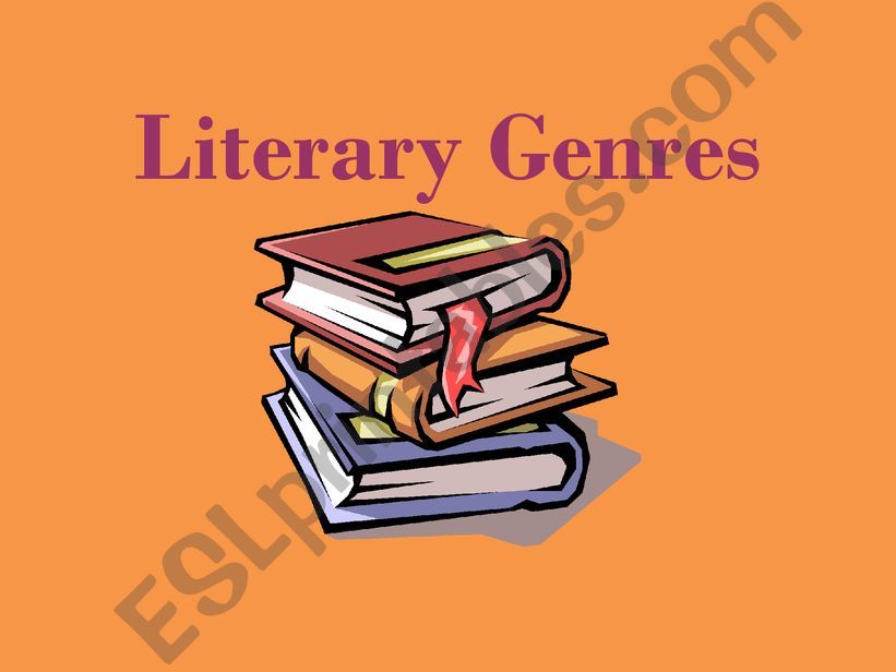 Literary Genres powerpoint