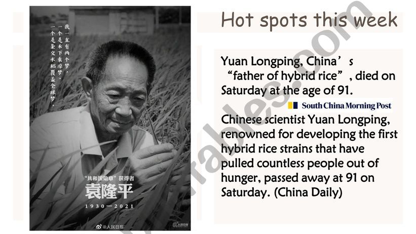 Yuan Longping powerpoint