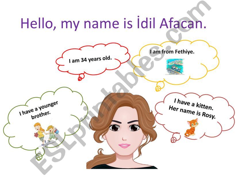 All about me powerpoint