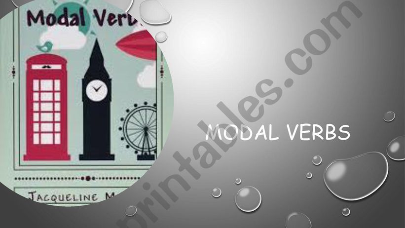 Modal verbs powerpoint