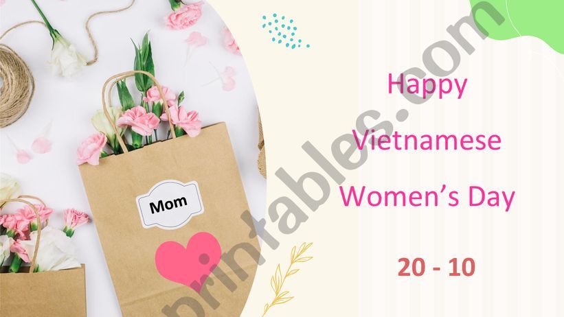 Vietnamese Women�s Day powerpoint