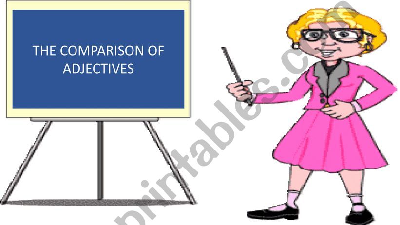 The Comparison of Adjectives powerpoint