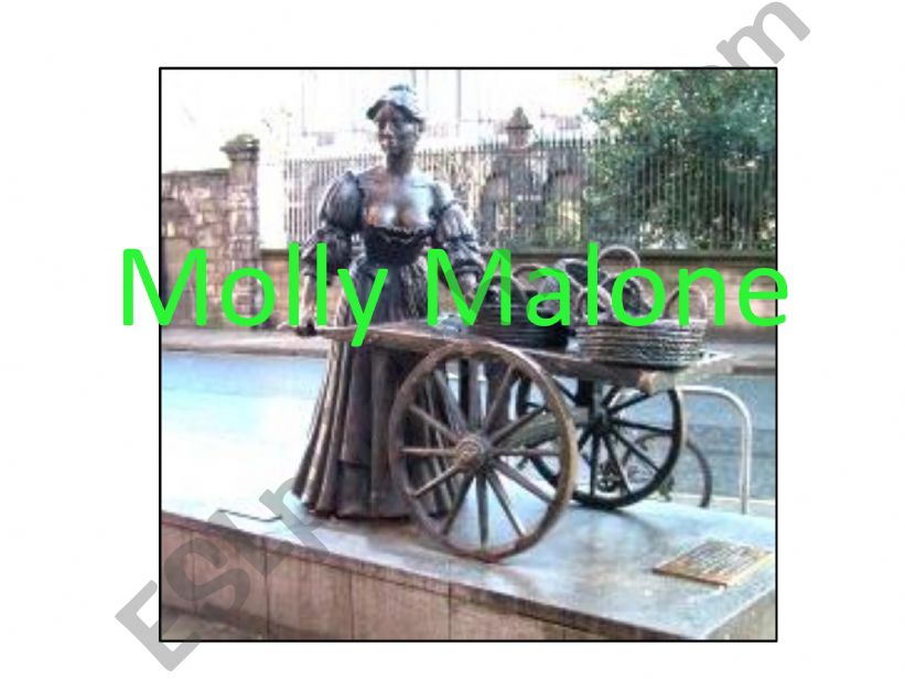 Molly Malone  powerpoint
