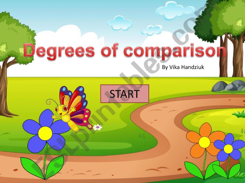 Degrees of comparisons powerpoint