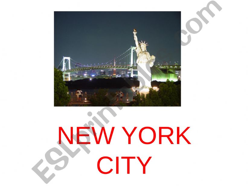 NEW YORK powerpoint