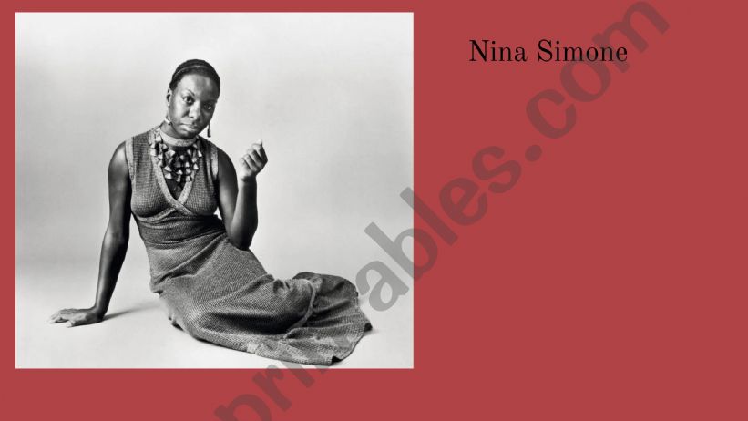 Nina Simone - Feeling Good powerpoint