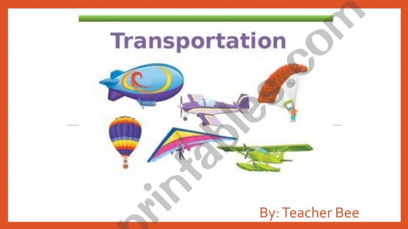 Transportation powerpoint