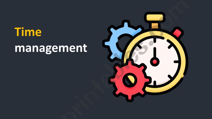 TIME MANAGEMENT powerpoint