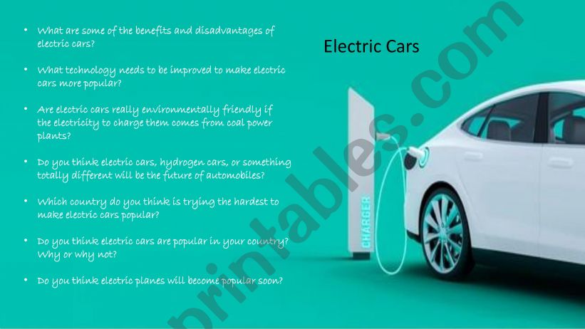 Electric car powerpoint