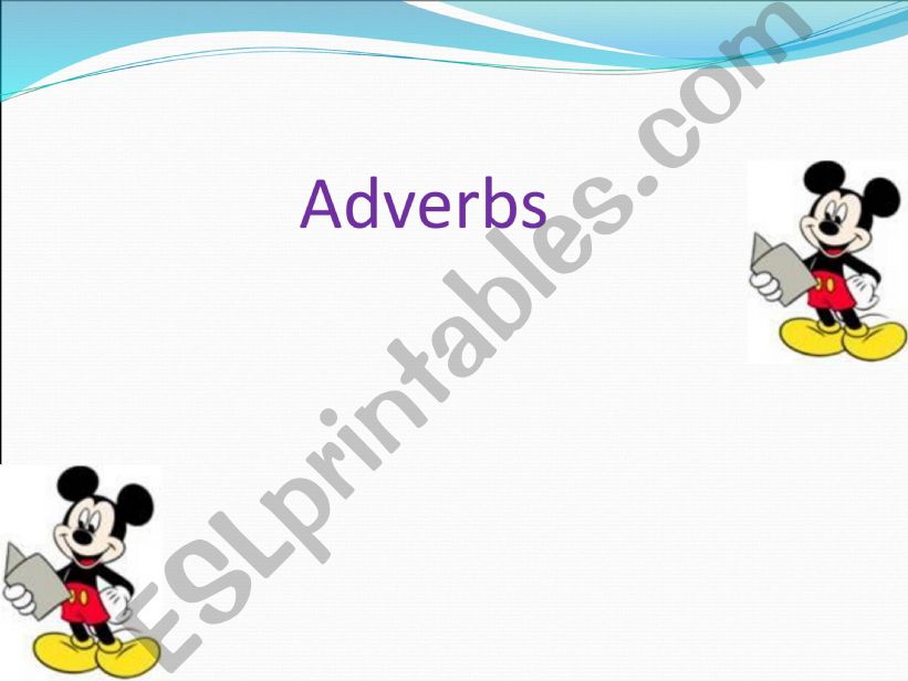 Adverbs powerpoint