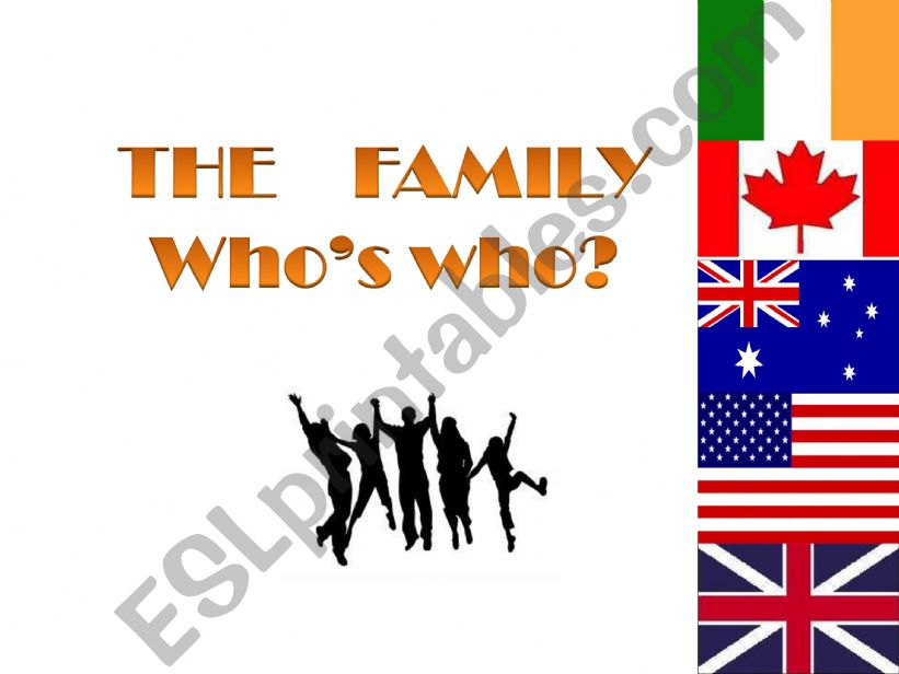 The Family - Who�s who powerpoint