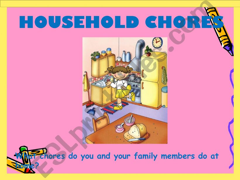 CHORES powerpoint