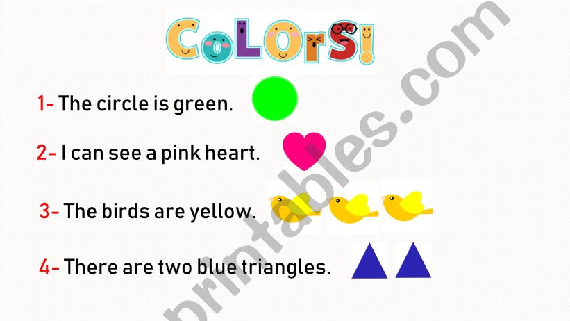 COLORS powerpoint