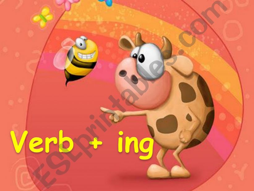 Verb + ing powerpoint