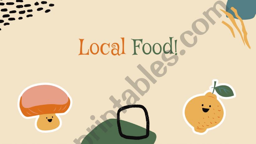 Local Foods (British Columbia) -Intro 