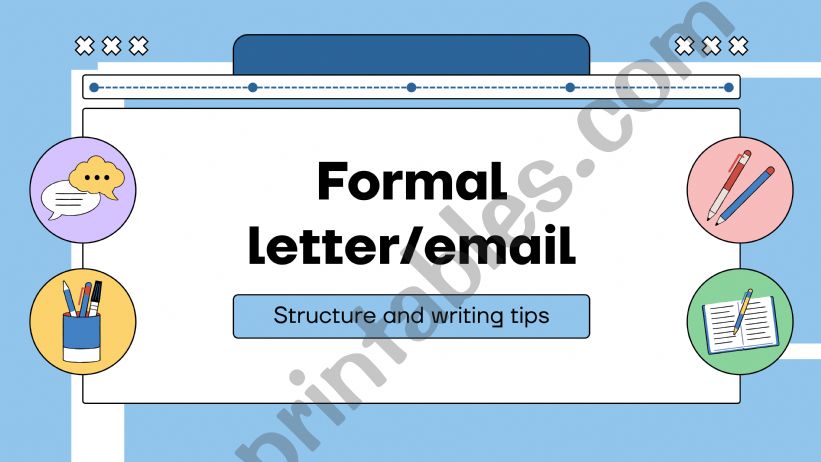 informal email powerpoint