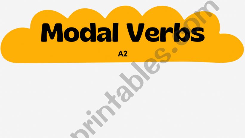 Modal Verbs part 2 powerpoint