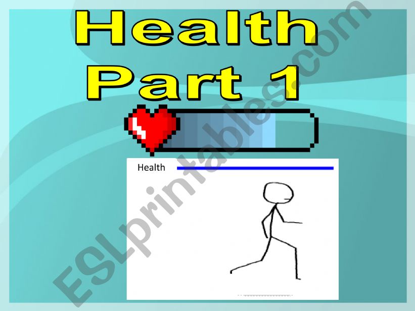 Health and Sickness Part 1 powerpoint