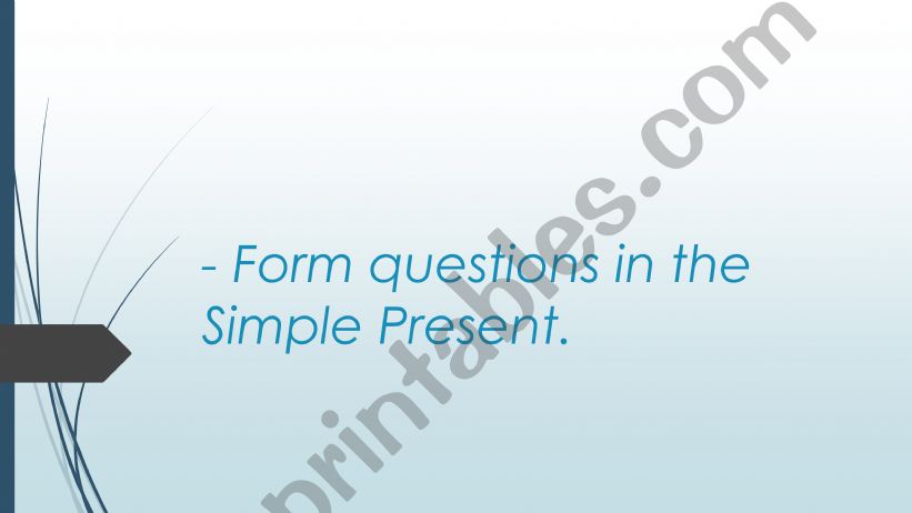 present simple activities powerpoint