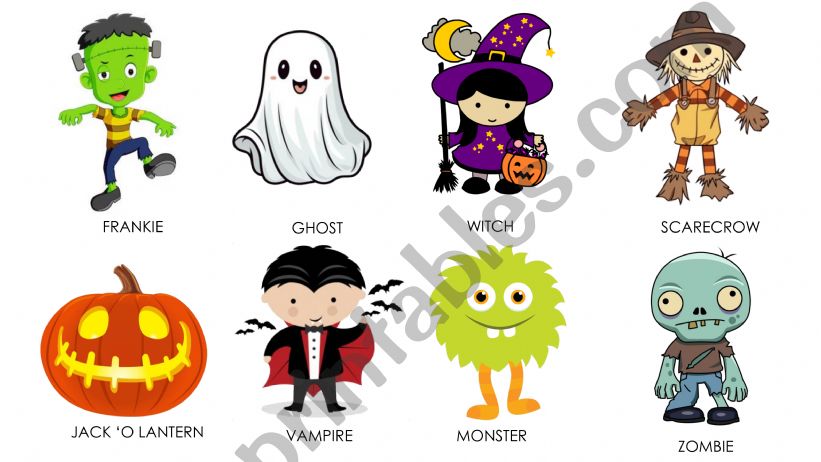 Halloween memory game  powerpoint