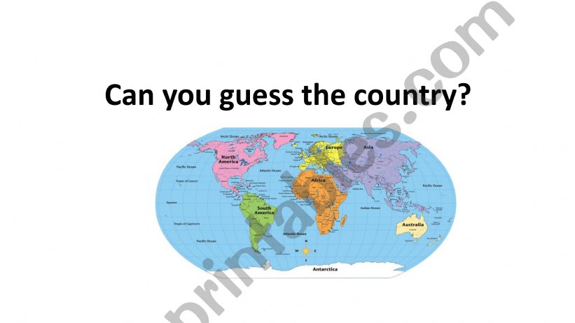 Can you guess the country? powerpoint