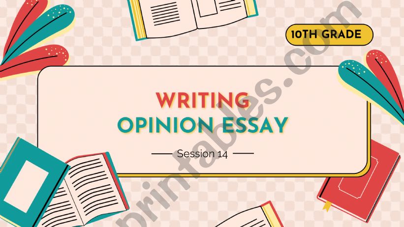 Opinion Essay powerpoint