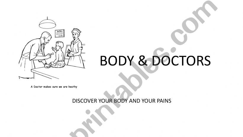 Doctors and body powerpoint